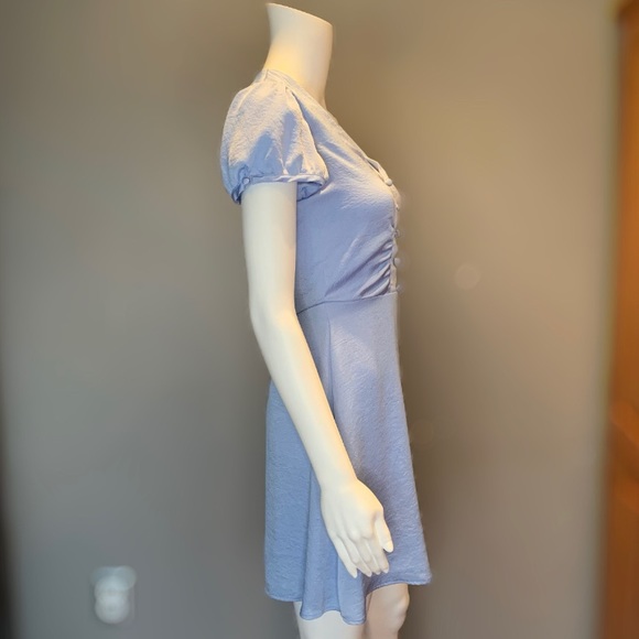 2/$40 👸🏻 Silky Baby Blue Express A-Line Dress 💕💙 - Picture 4 of 10